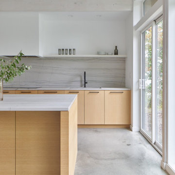 White Oak Modern Kitchen