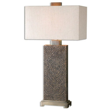 Canfield 1-Light Coffee Bronze Table Lamps