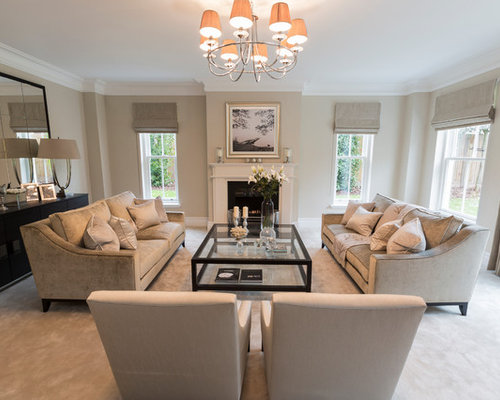  Taupe  Living  Room  Houzz