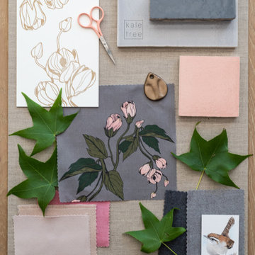 California Flora and Fauna Textiles, Wallpaper, Rugs