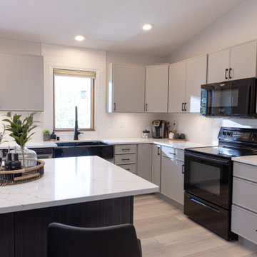 Kitchen Remodel Featuring the Timeless Kitchen Solvers Classic Collection