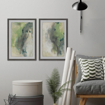 Gold Illusion III Diptych
