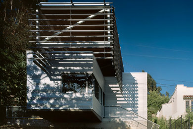 Example of a small trendy front door design in Los Angeles