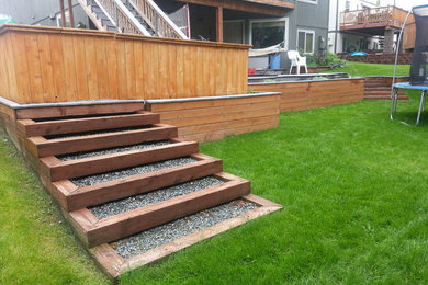 Inspiration for a transitional landscaping in Other.