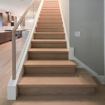 Project #60 | Contemporary Staircase with Frameless Glass