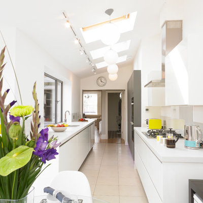 Contemporary Kitchen by Cream & Black Interior Design