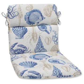 Sealife Marine Rounded Corners Chair Cushion
