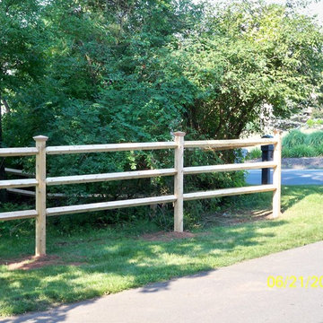 Decorative Wood Fence