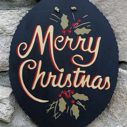 Merry Christmas Sign - Holiday Decorations