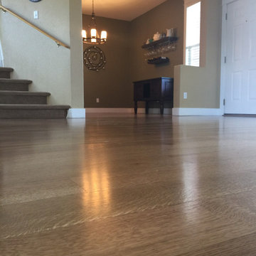Examples of different wood species: White Oak