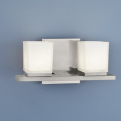 Norwell Lighting Icereto 2 Light Sconce With Matte Opal Glass 5312 - Bath Products