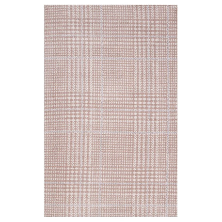 Modern Urban Living Area Rug Runner, Multi/Red