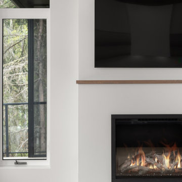 Sunset Ridge Fireplace Detail