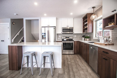 Kitchen - contemporary kitchen idea in Other