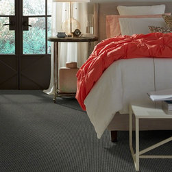 Dark Gray Patterned Carpet - All at Once - Flooring