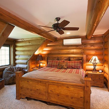 Adams, WI Wisconsin Log Home