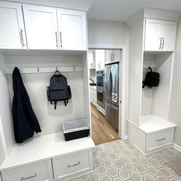 Starmark Kitchen, Laundry, Office, and Living Room in Edinburgh White