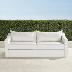 Portico Upholstered Sofa - Patio Furniture And Outdoor Furniture