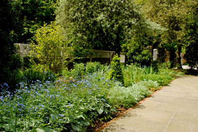 Design ideas for an expansive farmhouse garden in Buckinghamshire.