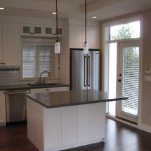 White Kitchens Dark Floors