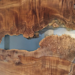 Big Leaf Maple Game Table - Products