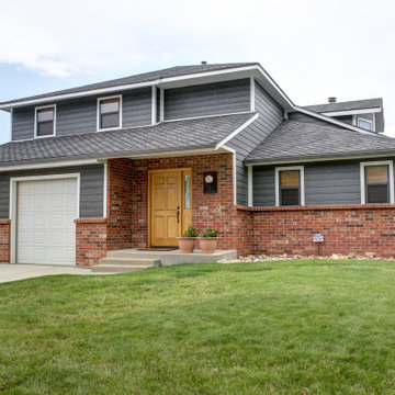 Louisville-Boulder Area Home | Cedar to Hardie Transformation | WoodTone Rustic