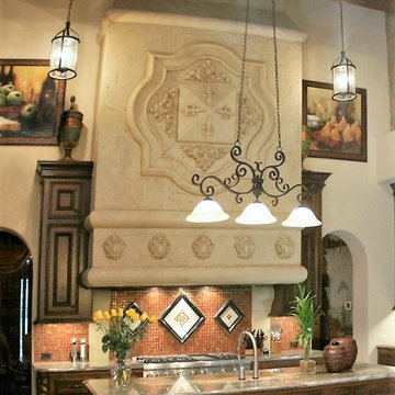 Cast Stone Cook Top Hoods & Grottos