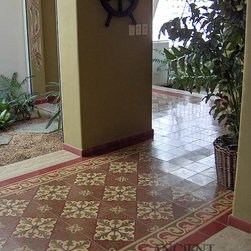 Cement squared tiles - Encaustic tiles - Wall And Floor Tile