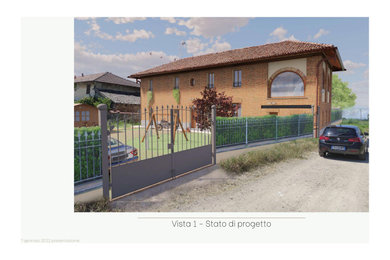 Immagine di case e interni stile rurale