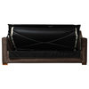 Ashley Sleeper Sofa 80", Brown, Premium Gel Infused Foam Mattress