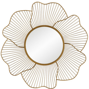 Blossom Gold Floral Mirror