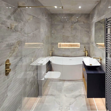 Bathroom - Onyx Azul