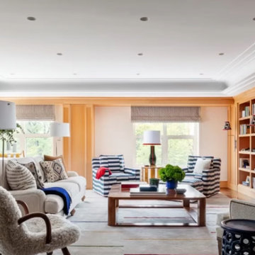 Modern Decorative Plaster Crown Molding. Boston, MA