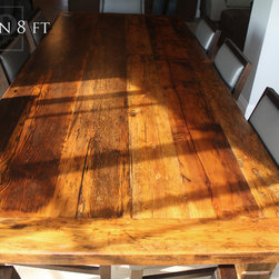 Reclaimed Wood Harvest Tables - Products