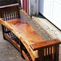 Live Edge Bench - Products