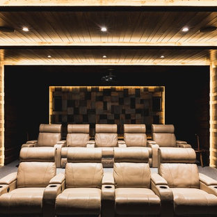 Example of a home theater design in Other