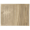 Sandblasted Faux Wood Fireplace Mantel Kit w/ Alamo Corbels