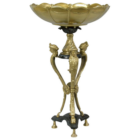 Brass 3-Legged Compote