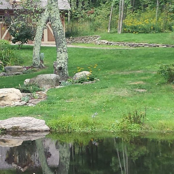 Class Farm House with Woodland Gardens and Pond