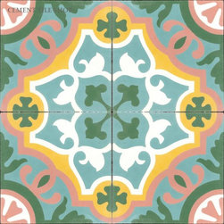 Cement Tile Patterns - 床＆壁タイル