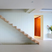 cable strung floating stair