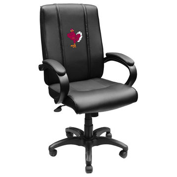 Virginia Tech Hokies Stand Logo Executive Desk Chair Black