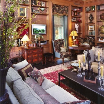 Paneled Library- Study