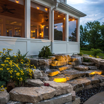 Backyard Pool, Patio, Perennials, and FUN in Barrington, IL