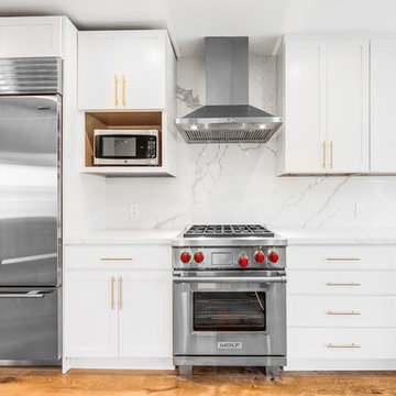 White, Carrara, & Gold