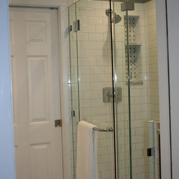 Small Pass-Through Marble Bath