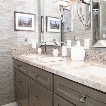 Memorial Residence Upstairs Guest Bathroom