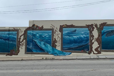 The Reef exterior mural