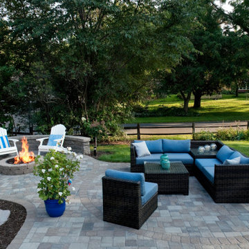 A peaceful patio