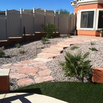 Backyard Landscape Installation